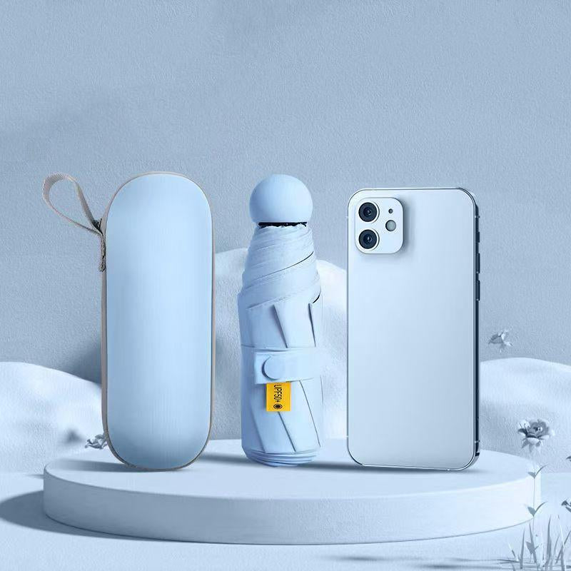 Mini Portable Pocket Umbrella, Perfect for Travel and Outdoor Activities. Compact UV Protection Travel Umbrella Compact Travel Umbrella Portable Pocket Umbrella Outdoor Camp Travel Portable Mini Umbrella Daily Commute Rainproof Umbrella