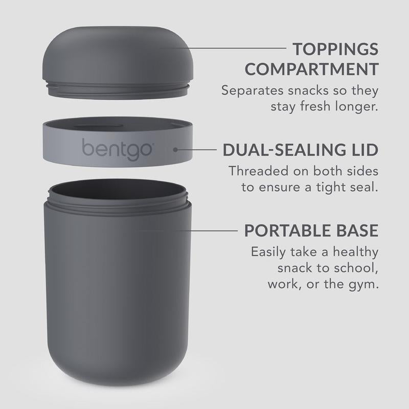 Bentgo Snack Cup - Portable Snack Container, Leak-Proof Design, Freezer Friendly